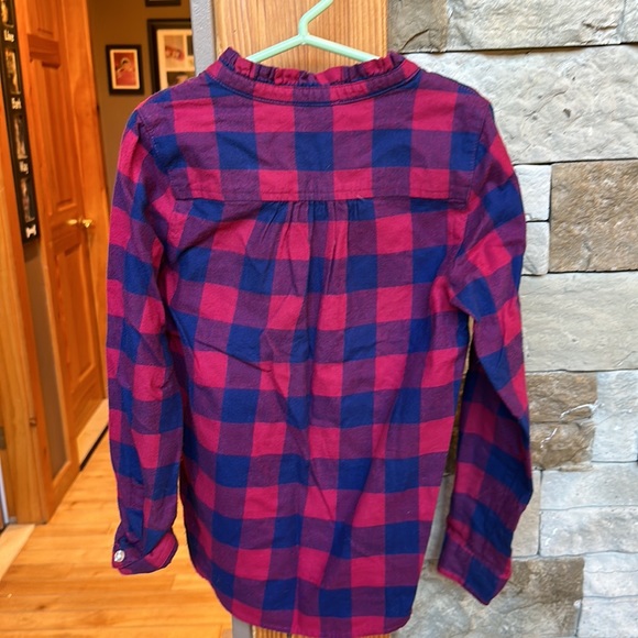 Vineyard Vines Girl’s Flannel Top Size XS - Picture 4 of 6